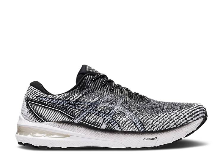【 ASICS GT 2000 10 'WHITE BLACK' / WHITE BLACK 】 白色 ホワイト 黒色 ブラック スニーカー メンズ アシックス