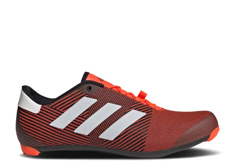 【 ADIDAS THE ROAD CYCLING \u0027SOLAR RED\u0027 / SOLAR RED CLOUD WHITE CORE BLACK 】 アディダス 赤 赤いこと 白いこと 白いこと 中核グループ 黒いこと 黒いこと スニーカー メンズ