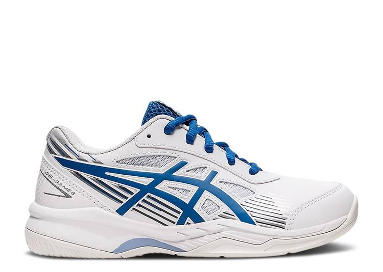 【 ASICS GEL GAME 8 GS 'WHITE LAKE DRIVE' / WHITE LAKE DRIVE 】 ゲーム 白色 ホワイト ジュニア キッズ ベビー マタニティ スニーカー アシックス