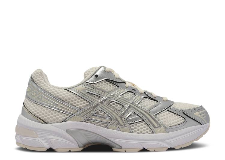 【 ASICS WMNS GEL 1130 \u0027CREAM PURE SILVER\u0027 / CREAM PURE SILVER 】 純一無雑 皮膚軟化剤 しろがね色 しろがね色 スニーカー レディース アシックス