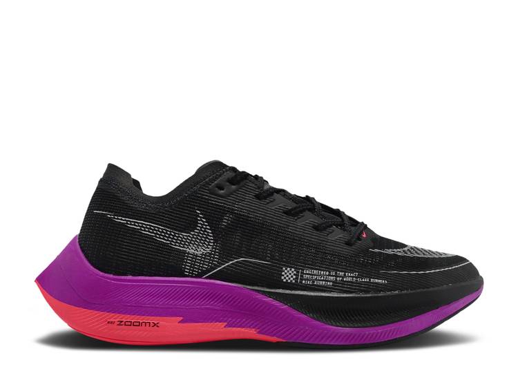 【 NIKE ZOOMX VAPORFLY NEXT% 2 'RAPTORS' / BLACK SUPER VIOLET FOOTBALL GREY 】 黒色 ブラック 紫 バイオレット 灰色 グレー スニーカー メンズ ナイキ|スニケス