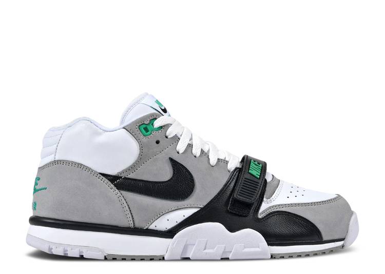 【 NIKE AIR TRAINER 1 \u0027CHLOROPHYLL\u0027 2022 / WHITE BLACK MEDIUM GREY 】 調教師 白いこと 白いこと 黒いこと 黒いこと 薄墨色 薄墨色 エア湖調教師 スニーカー メンズ ナイキ
