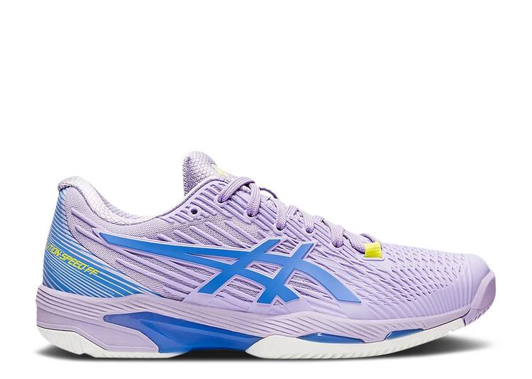 【 ASICS WMNS SOLUTION SPEED FF 2 \u0027MURASAKI PERIWINKLE BLUE\u0027 / MURASAKI PERIWINKLE BLUE 】 迅速さ 青味 青味 スニーカー レディース アシックス