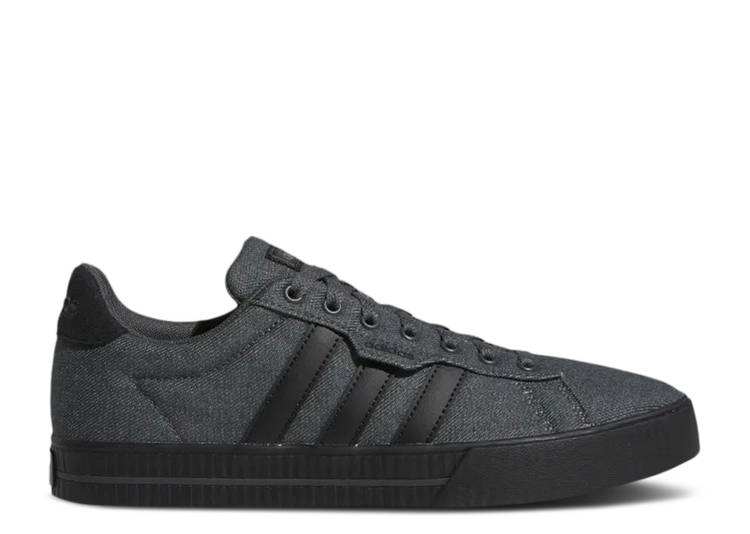 【 ADIDAS DAILY 3.0 GREY BLACK GUM / GREY SIX CORE BLACK GUM 】 アディダス 黒色 ブラック 灰色 グレー コア スニーカー メンズ