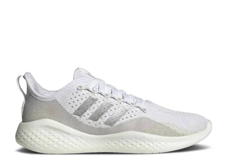 【 ADIDAS WMNS FLUIDFLOW 2.0 'ALUMINIUM MATTE SILVER' / ALUMINIUM MATTE SILVER SANDY 】 アディダス 銀色 シルバー スニーカー レディース