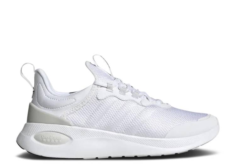 【 ADIDAS WMNS PUREMOTION 'WHITE GREY' / CLOUD WHITE CLOUD WHITE GREY ONE 】 アディダス 白色 ホワイト 灰色 グレー スニーカー レディース|スニケス