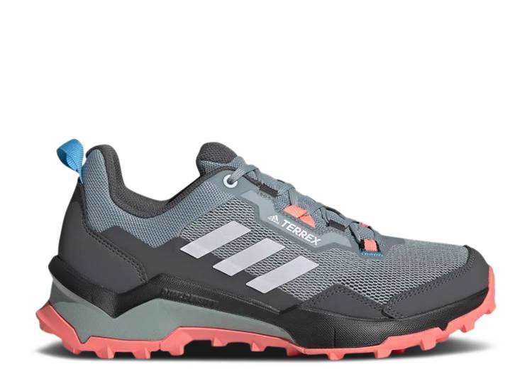 【 ADIDAS WMNS TERREX AX4 PRIMEGREEN 'MAGIC GREY ACID RED' / MAGIC GREY DASH GREY ACID RED 】 アディダス 灰色 グレー マジック 赤 レッド スニーカー レディース