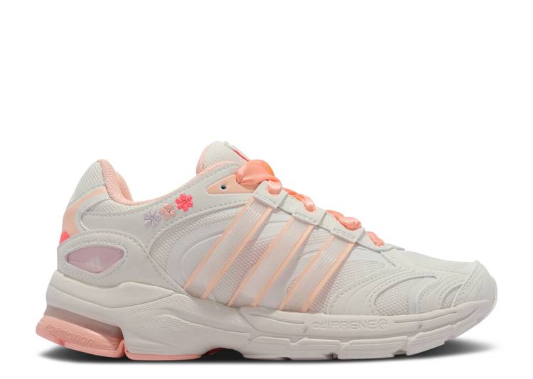 【 ADIDAS WMNS SPIRITAIN 2000 \u0027CHERRY BLOSSOM\u0027 / CHALK WHITE CLEAR ORANGE ACID 】 アディダス 白いこと 白いこと 橙 オレンジ色 スニーカー レディース
