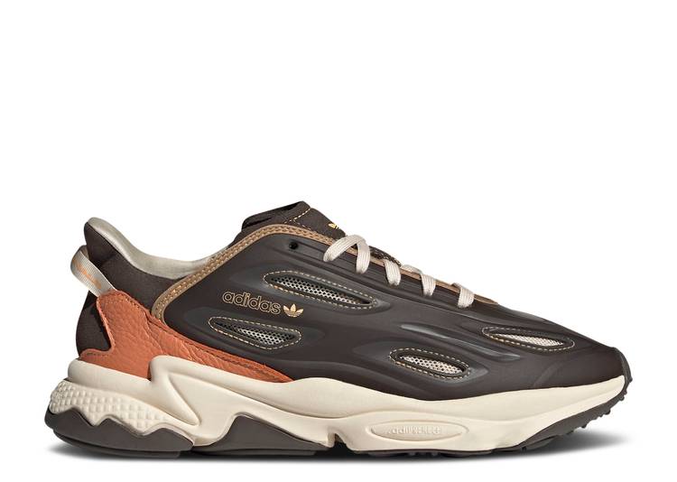 【 ADIDAS OZWEEGO CELOX 'DARK BROWN' / DARK BROWN HALO IVORY HAZY 】 アディダス 茶色 ブラウン アイボリー スニーカー メンズ