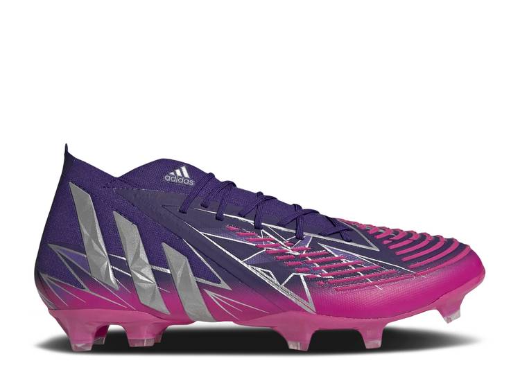 【 ADIDAS PREDATOR EDGE.1 FG 'TEAM COLLEGE PURPLE' / TEAM COLLEGE PURPLE SILVER 】 アディダス プレデター カレッジ チーム 紫 パープル 銀色 シルバー スニーカー メンズ｜スニケス