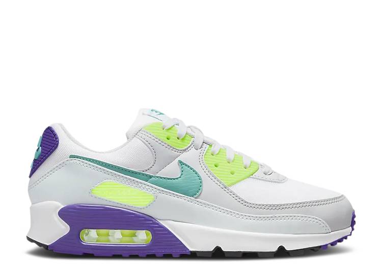 【 NIKE WMNS AIR MAX 90 'WHITE MULTI' / WHITE OFF WHITE PURE PLATINUM 】 マックス 白色 ホワイト ピュア プラチナム エアマックス スニーカー レディース ナイキ