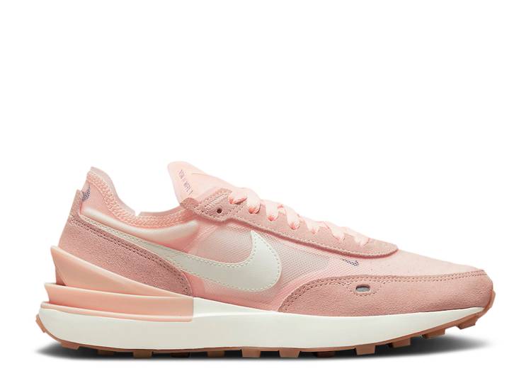 【 NIKE WMNS WAFFLE ONE \u0027PALE CORAL\u0027 / PALE CORAL CASHMERE DEEP ROYAL 】 ワーヘル ディープ スニーカー レディース ナイキ