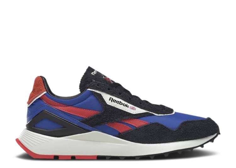 【 REEBOK CLASSIC LEATHER LEGACY AZ \u0027COURT BLUE DYNAMIC RED\u0027 / COURT BLUE DYNAMIC RED CORE 】 リーボック 古典派音楽 なめし革 レガシー 青味 青色 活動的 厚地の外套 赤 赤いこと 中核グループ スニーカー メンズ