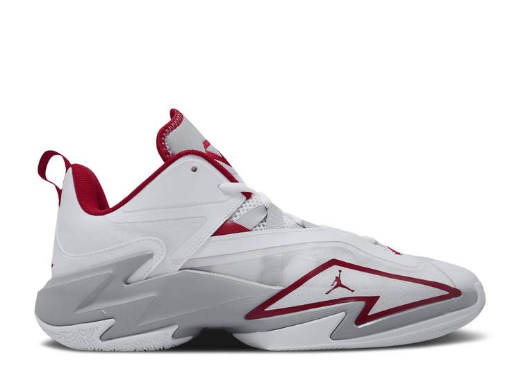 【 AIR JORDAN JORDAN ONE TAKE 3 PF 'WHITE GYM RED' / WHITE LIGHT SMOKE GREY GYM RED 】 ナイキ 白色 ホワイト 灰色 グレー 赤 レッド エアジョーダン スニーカー メンズ