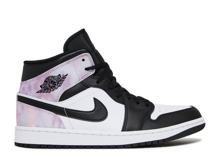 【 AIR JORDAN JORDAN 1 MID SE 'ZEN MASTER' / BLACK BLEACHED CORAL WHITE 】 ナイキ ミッド 黒色 ブラック 白色 ホワイト エアジョーダン スニーカー メンズ