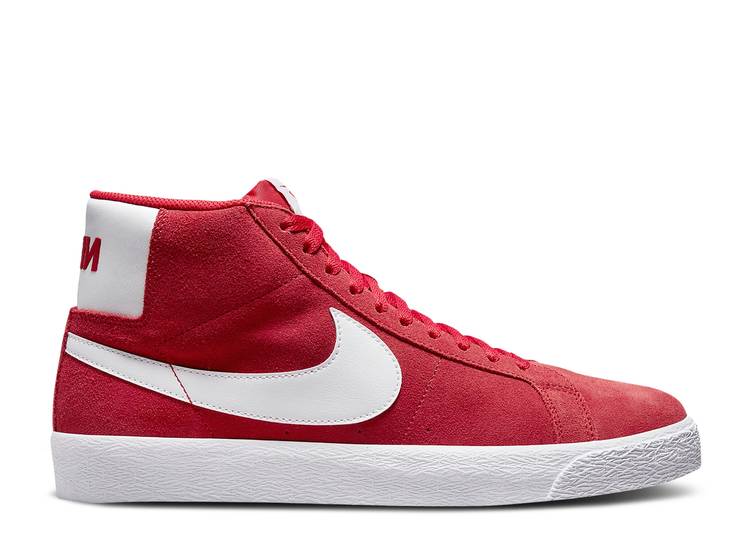 【 NIKE ZOOM BLAZER MID SB 'UNIVERSITY RED' / UNIVERSITY RED UNIVERSITY RED 】 ズーム ブレイザー ミッド エスビー 赤 レッド スニーカー メンズ ナイキ
