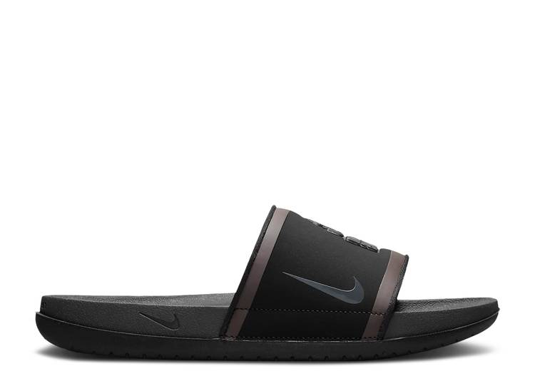 【 NIKE NFL X OFFCOURT SLIDE 'CLEVELAND BROWNS' / BLACK TEAM ORANGE SEAL BROWN 】 サンダル 黒色 ブラック チーム 橙 オレンジ 茶色 ブラウン 'クリーブランド ブラウンズ' スニーカー メンズ ナイキ