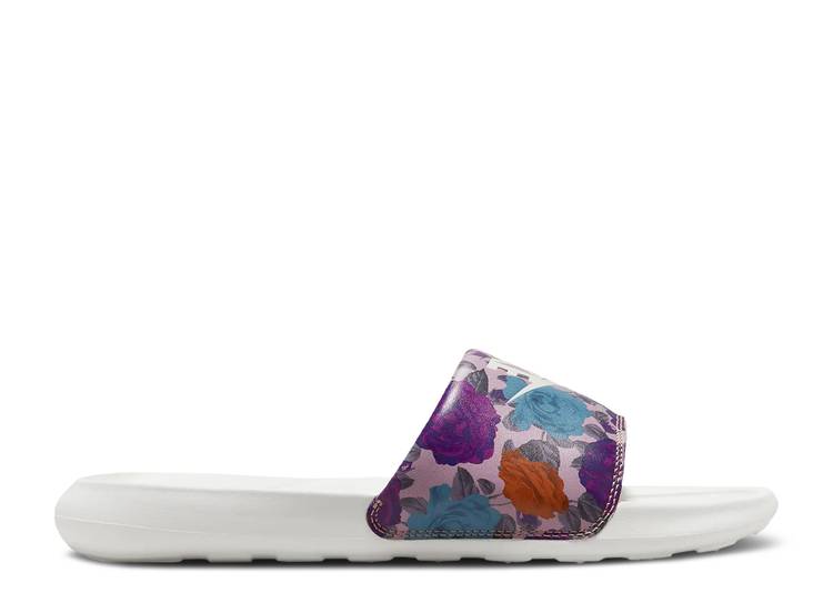 【 NIKE WMNS VICTORI ONE SLIDE \u0027FLORAL - PINK\u0027 / ROSE WHISPER ACTIVE PINK LIGHT 】 サンダル サクラ色 サクラ色 スニーカー レディース ナイキ