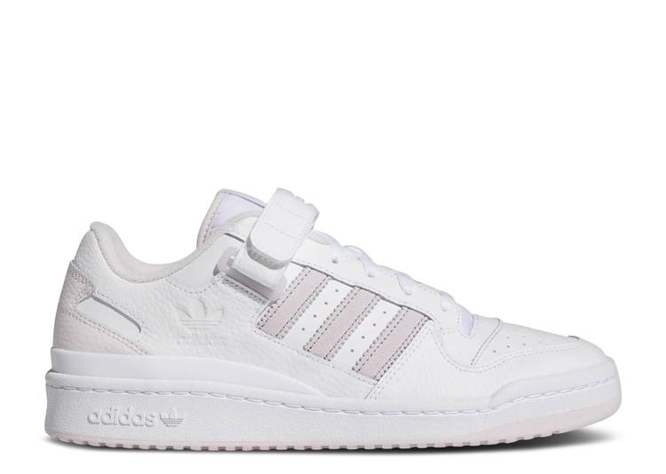 【 ADIDAS FORUM LOW WHITE ALMOST PINK / CLOUD WHITE ALMOST PINK LIGHT 】 アディダス フォーラム 白色 ホワイト ピンク スニーカー メンズ