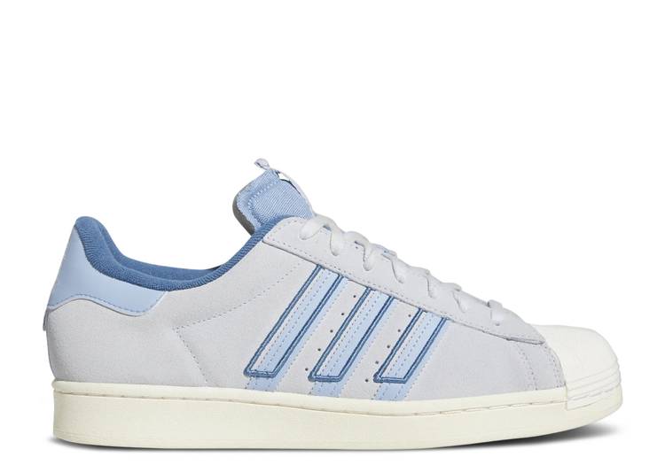 【 ADIDAS SUPERSTAR \u0027AMBIENT SKY ALTERED BLUE\u0027 / AMBIENT SKY ALTERED BLUE CLOUD 】 アディダス はやりっ子 天の原 青味 青み スニーカー メンズ