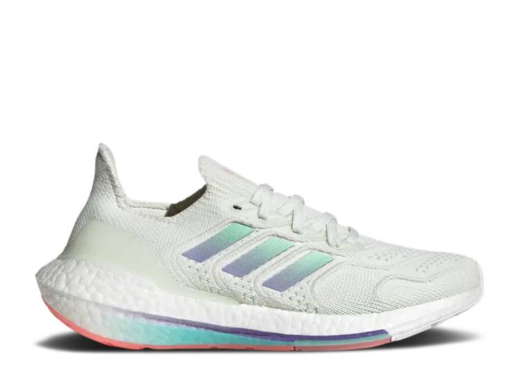 【 ADIDAS WMNS ULTRABOOST 22 HEAT.RDY 'WHITE TINT PULSE MINT' / WHITE TINT PULSE MINT PURPLE 】 アディダス 白色 ホワイト 紫 パープル スニーカー レディース