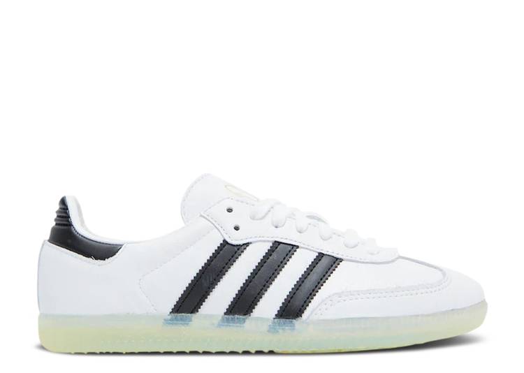 【 ADIDAS JASON DILL X SAMBA 'WHITE BLACK' / CLOUD WHITE CORE BLACK GOLD 】 アディダス サンバ 白色 ホワイト コア 黒色 ブラック ゴールド スニーカー メンズ