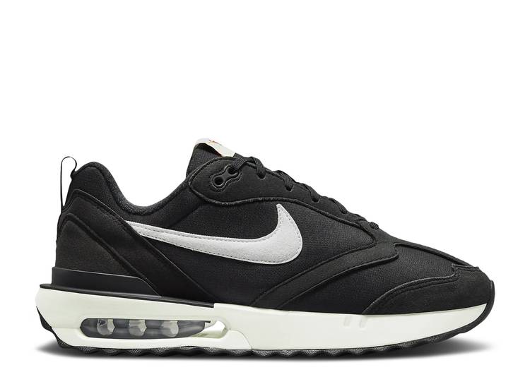 【 NIKE WMNS AIR MAX DAWN 'BLACK SUMMIT WHITE' / BLACK METALLIC SILVER TOTAL 】 マックス 黒色 ブラック 銀色 シルバー エアマックス スニーカー レディース ナイキ