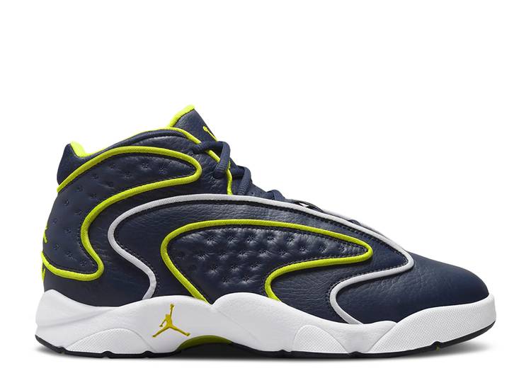 【 AIR JORDAN WMNS JORDAN OG \u0027COLLEGE NAVY VENOM GREEN\u0027 / COLLEGE NAVY WHITE VENOM GREEN 】 ナイキ 紺色 米国海軍 分科大学 白いこと 白いこと 緑 緑であること エアジョーダン スニーカー レディース