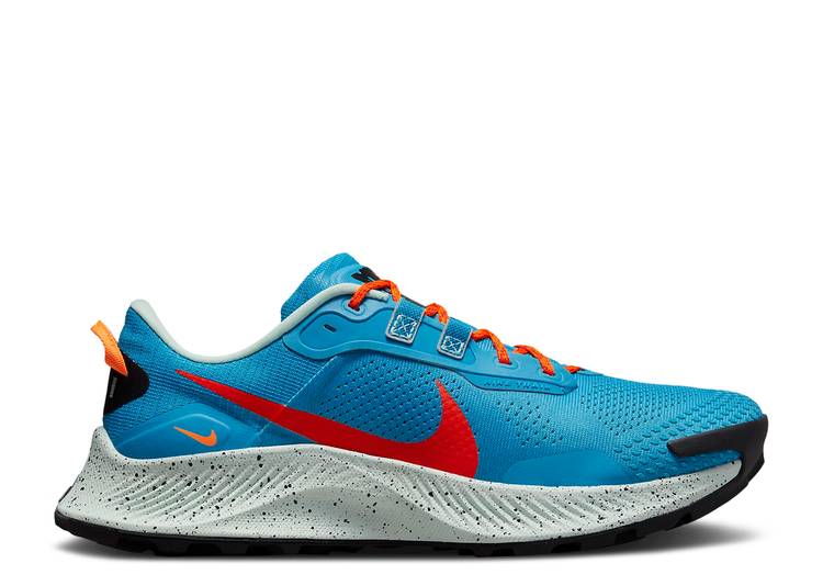 【 NIKE PEGASUS TRAIL 3 \u0027LASER BLUE HABANERO RED\u0027 / LASER BLUE MINT FOAM BLACK 】 ペガサス 青味 青み レーザ 黒いこと 黒いこと スニーカー メンズ ナイキ
