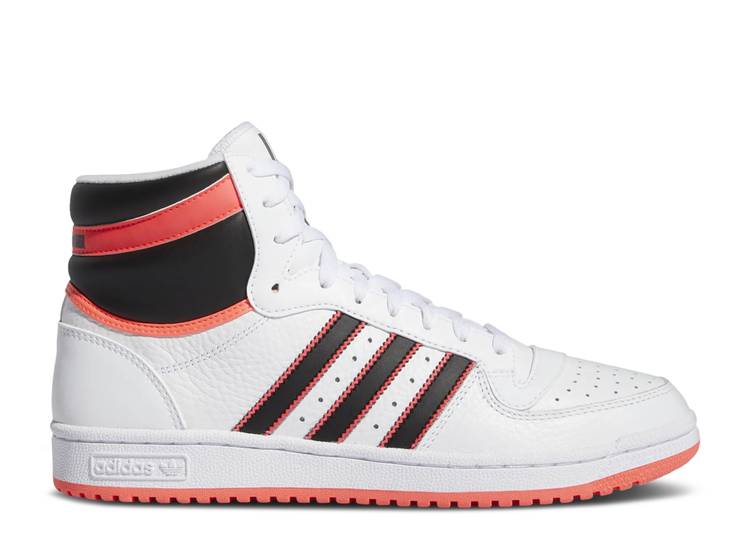 【 ADIDAS TOP TEN RB 'WHITE TURBO' / CLOUD WHITE CORE BLACK TURBO 】 アディダス 白色 ホワイト コア 黒色 ブラック ターボ トップテン スニーカー メンズ