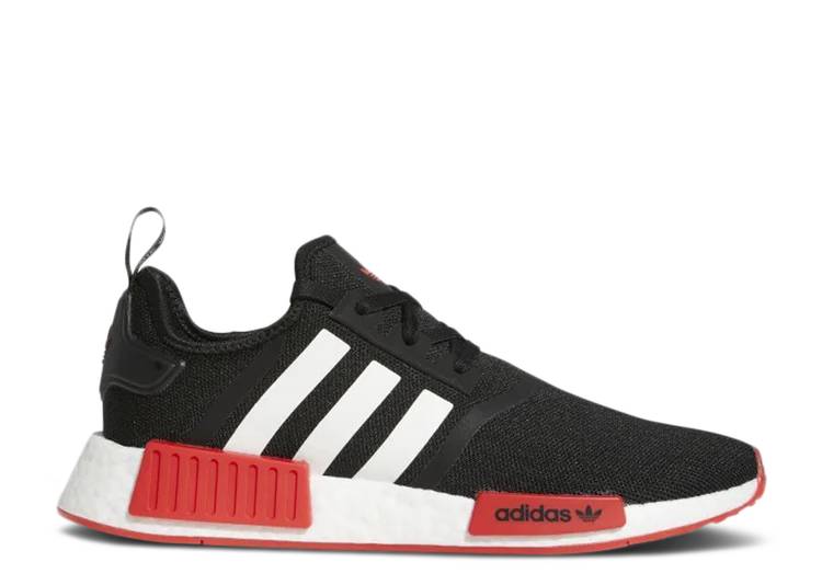 【 ADIDAS NMD_R1 \u0027BLACK VIVID RED\u0027 / CORE BLACK CLOUD WHITE VIVID RED 】 アディダス 中核グループ 黒いこと 黒いこと 白いこと 白いこと 赤 赤いこと スニーカー メンズ