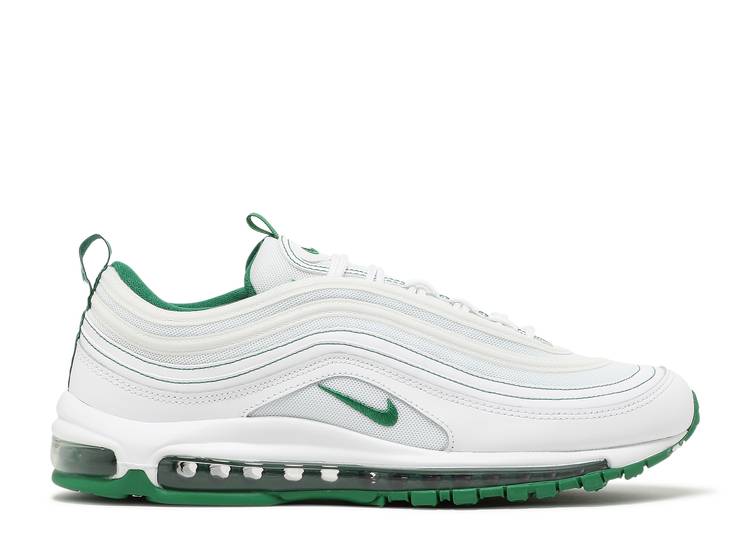 【 NIKE AIR MAX 97 PINE GREEN / WHITE PINE GREEN 】 マックス 白色 ホワイト 緑 グリーン エアマックス スニーカー メンズ ナイキ