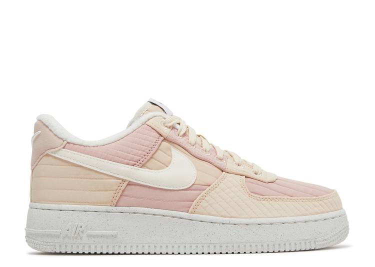 【 NIKE WMNS AIR FORCE 1 '07 LOW LXX 'TOASTY - PEARL PINK' / PEARL WHITE SAIL FOSSIL STONE 】 パール 白色 ホワイト エアフォース スニーカー レディース ナイキ