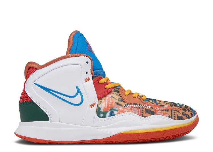 【 NIKE KYRIE INFINITY GS 'KY-D' / WHITE UNIVERSITY RED UNIVERSITY 】 カイリー 白色 ホワイト 赤 レッド 'KYD' ジュニア キッズ ベビー マタニティ スニーカー ナイキ