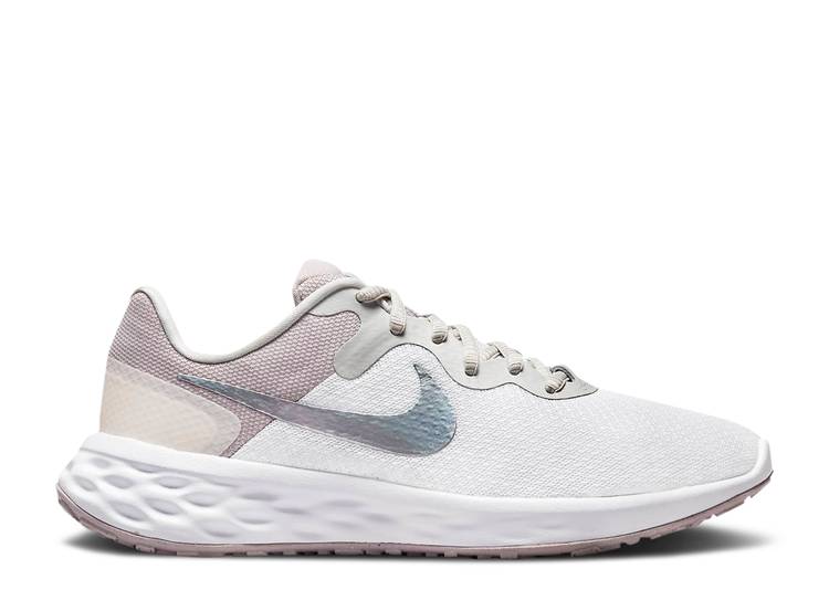 【 NIKE WMNS REVOLUTION 6 NEXT NATURE \u0027WHITE AMETHYST ASH\u0027 / WHITE PHOTON DUST AMETHYST ASH 】 大変革 白いこと 白いこと スニーカー レディース ナイキ