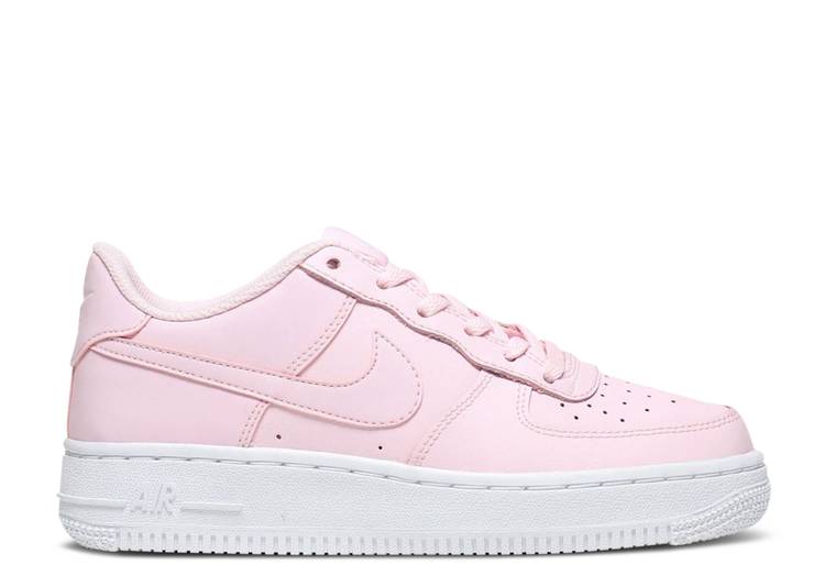 【 NIKE AIR FORCE 1 LOW GS 'PINK FOAM' / PINK FOAM WHITE PURE PLATINUM 】 ピンク 白色 ホワイト ピュア プラチナム エアフォース ジュニア キッズ ベビー マタニティ スニーカー ナイキ|スニケス