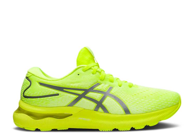 【 ASICS GEL NIMBUS 24 LITE-SHOW \u0027SAFETY YELLOW\u0027 / LITE SHOW SAFETY YELLOW 】 ともし火 黄味がかった 黄色 スニーカー メンズ アシックス