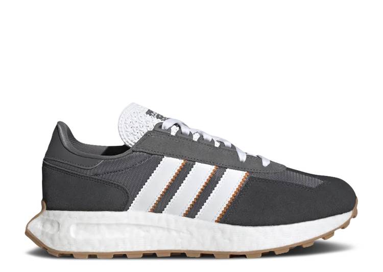 【 ADIDAS RETROPY E5 \u0027GREY CARBON GUM\u0027 / GREY FOUR CLOUD WHITE CARBON 】 アディダス 炭素 薄墨色 薄墨色 白いこと 白いこと スニーカー メンズ