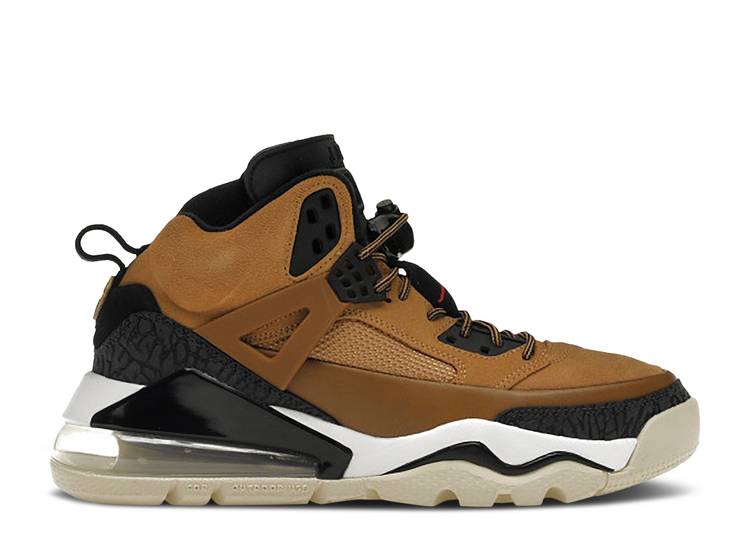 【 AIR JORDAN JORDAN SPIZIKE 270 BOOT \u0027FLAX\u0027 / FLAX UNIVERSITY RED BLACK 】 ナイキ ブーツ 赤 赤いこと 黒いこと 黒いこと エアジョーダン スニーカー メンズ