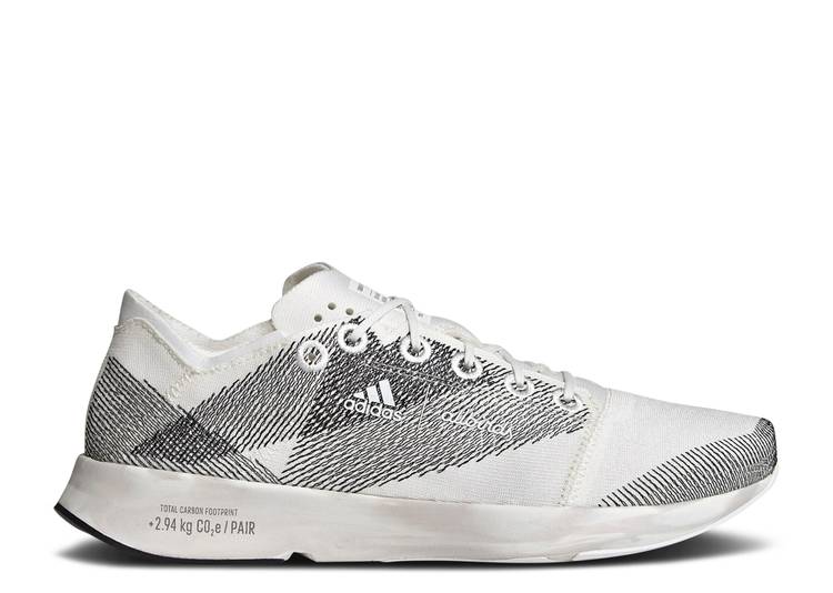 【 ADIDAS ALLBIRDS X WMNS ADIZERO 2.94 KG CO2E 'CARBON' / NON DYED CLOUD WHITE CARBON 】 アディダス アディゼロ 白色 ホワイト カーボン スニーカー レディース