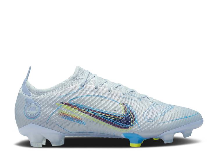 【 NIKE MERCURIAL VAPOR 14 ELITE FG \u0027PROGRESS PACK\u0027 / FOOTBALL GREY LIGHT MARINE LASER 】 エリート 薄墨色 薄墨色 レーザ スニーカー メンズ ナイキ