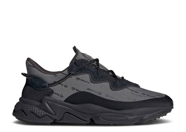 【 ADIDAS OZWEEGO DYNEEMA - GREY / GREY SIX CORE BLACK GREEN TINT 】 アディダス 灰色 グレー コア 黒色 ブラック 緑 グリーン スニーカー メンズ