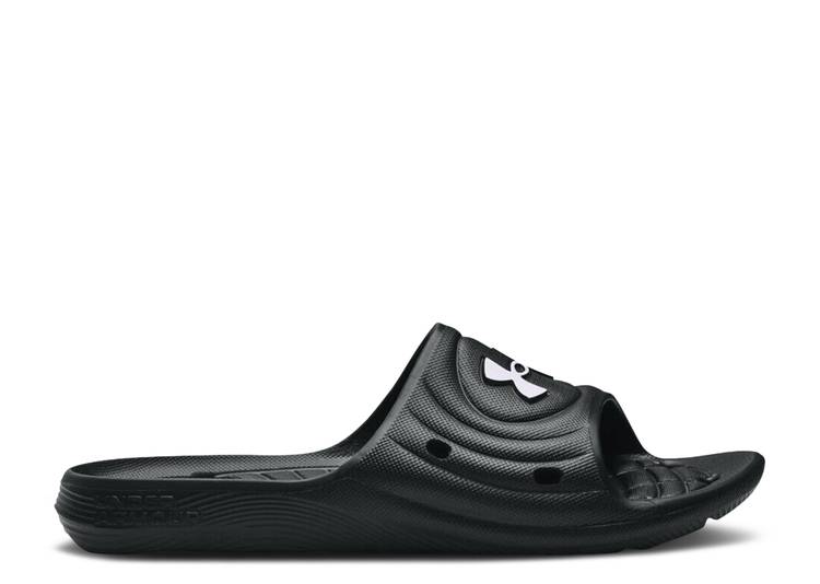 【 UNDER ARMOUR LOCKER 4 'BLACK WHITE' / BLACK WHITE 】 黒色 ブラック 白色 ホワイト アンダーアーマー スニーカー メンズ