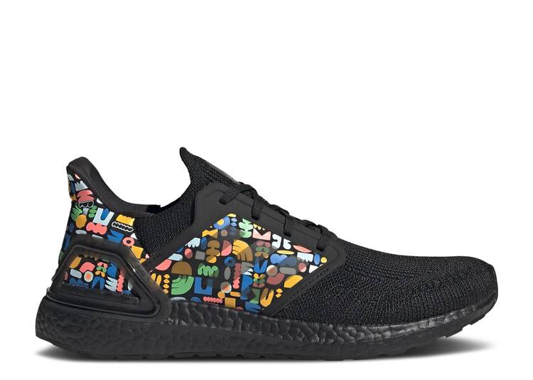 【 ADIDAS ULTRABOOST DNA 'SEA CITY PACK - INDONESIA' / CORE BLACK CORE BLACK SEMI 】 アディダス シティ コア 黒色 ブラック スニーカー メンズ｜スニケス