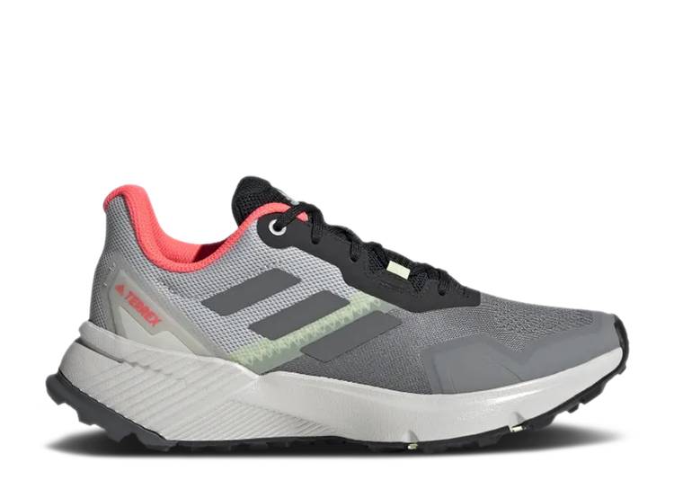 【 ADIDAS WMNS TERREX SOULSTRIDE 'GREY TURBO' / GREY THREE GREY FOUR TURBO 】 アディダス 灰色 グレー ターボ スニーカー レディース