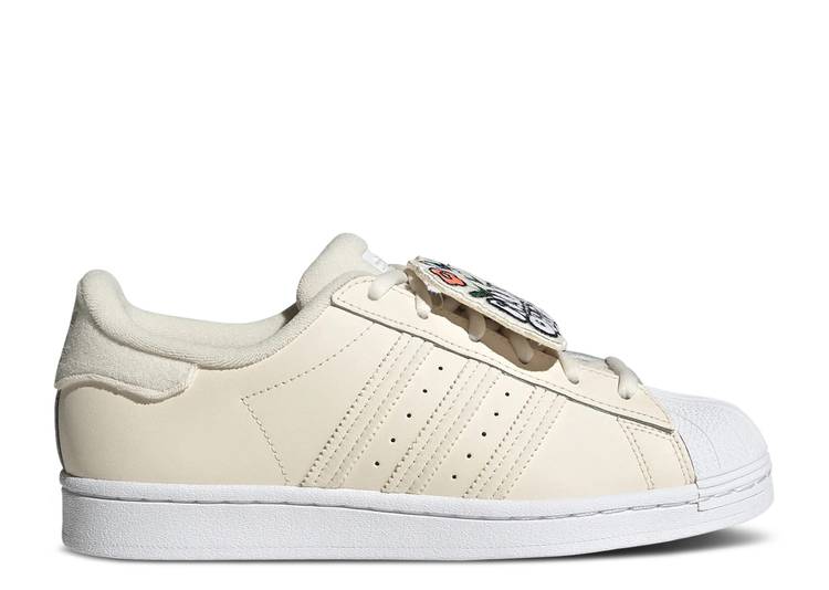 【 ADIDAS WMNS SUPERSTAR \u0027WONDER WHITE\u0027 / WONDER WHITE WONDER WHITE CLOUD 】 アディダス はやりっ子 白いこと 白いこと スニーカー レディース
