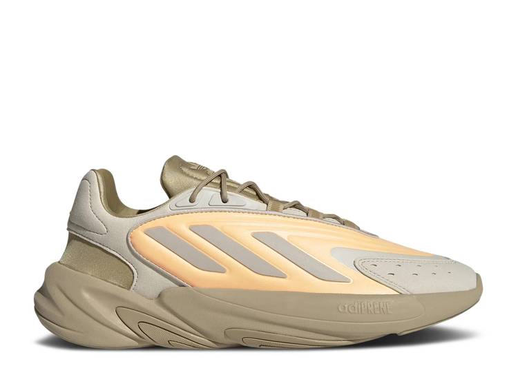 【 ADIDAS OZELIA BLISS ACID ORANGE / BLISS ACID ORANGE BEIGE TONE 】 アディダス 橙 オレンジ ベージュ スニーカー メンズ