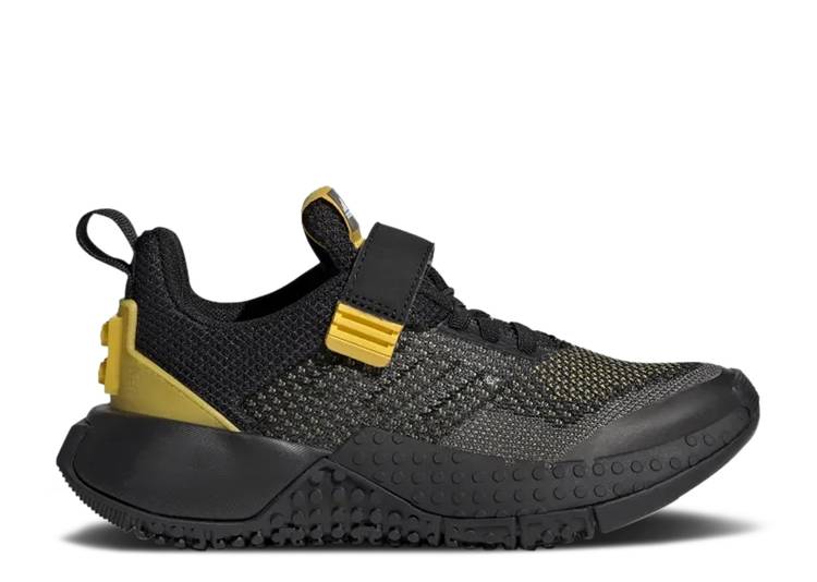 【 ADIDAS LEGO X SPORT PRO J BLACK EQUIPMENT YELLOW / CORE BLACK CORE BLACK EQUIPMENT 】 アディダス プロ コア 黒色 ブラック ジュニア キッズ ベビー マタニティ スニーカー