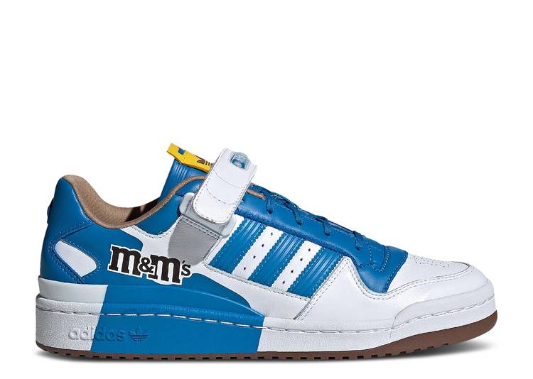【 ADIDAS M&M\'S X FORUM \'84 LOW \'BLUE\' / 5 10 22 】 アディダス フォーラム スニーカー メンズ