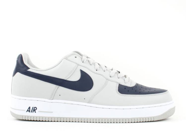 【 NIKE AIR FORCE 1 / NEUTRAL GREY MIDNIGHT NAVY WHITE 】 灰色 グレー 紺色 ネイビー 白色 ホワイト エアフォース スニーカー メンズ ナイキ｜スニケス